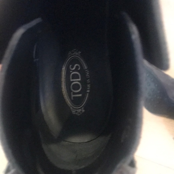 Authentic Tod’s gray suede booties 39.5 - Picture 4 of 5